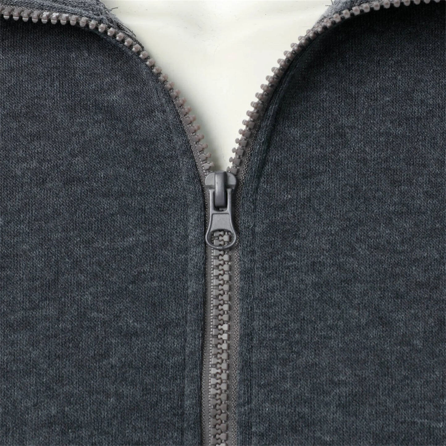 Men’s Zipper Stand Collar Hoodie – Casual Sports Cardigan Jacket